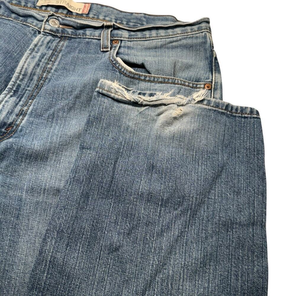 Levi’s 569 Loose Straight Jeans Men’s 38x34 Y2K Vintage Denim - Picture 10 of 13